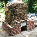 The finished lime kiln